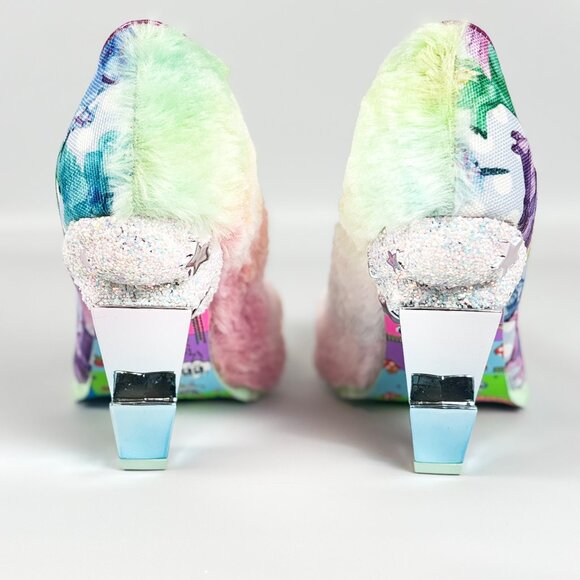 Irregular Choice Heaven’s Above Blue Lightning Heel Shoes – Size 39 - Picture 8 of 8